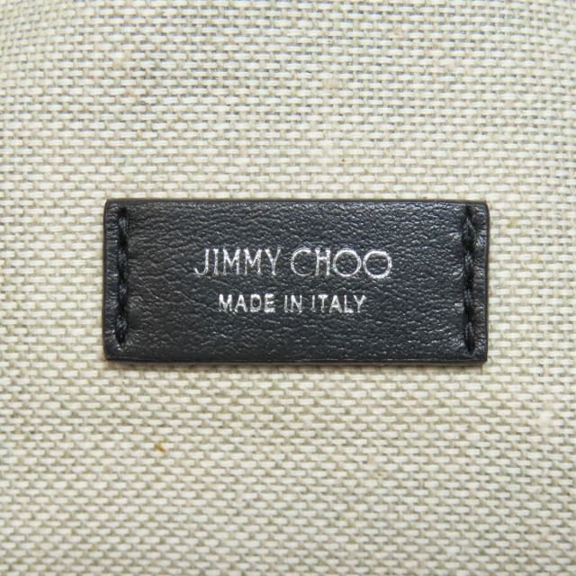 Jimmy Choo ジミーチュウ ナップサック チェック柄 ロゴスタッズ 