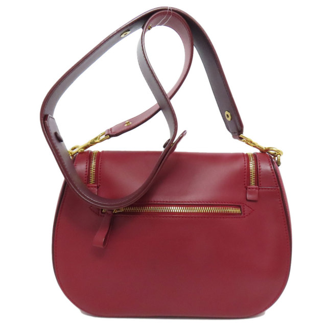 Anya Hindmarch アニヤ・ハインドマーチ ロゴ ショルダーバッグ レザー 