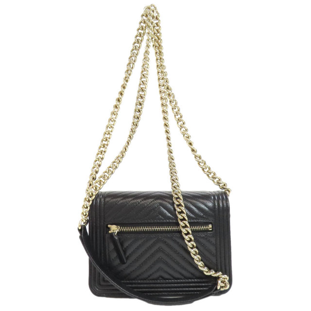 CHANEL シャネル チェーンウォレット ボーイシャネル ゴールド金具 長 