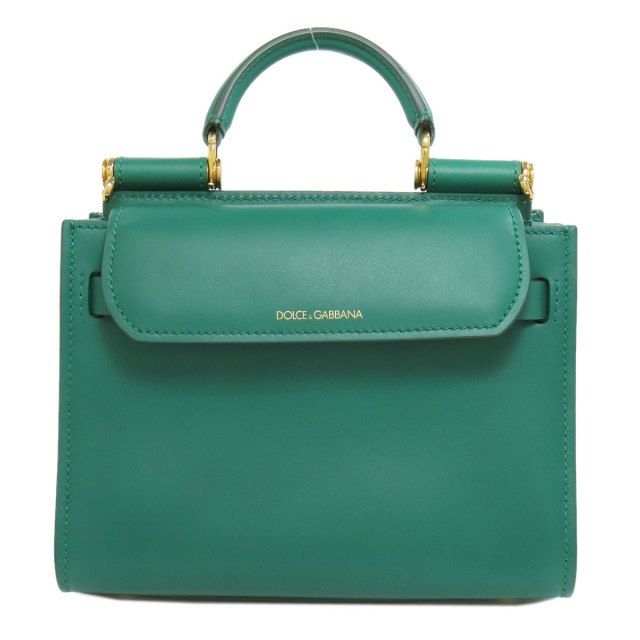 【Dolce&Gabbana】レザートリム ラタン ボックスバッグ Dolce&Gabbana ドルチェアンドガッバーナ シシリー 62 2WAY