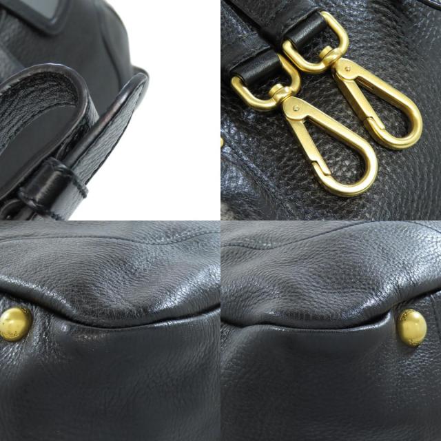 PRADA プラダ ロゴ金具 2WAY トートバッグ レザー レディース PRADA プラダ ロゴ金具 2WAY トートバッグ レザー レディース