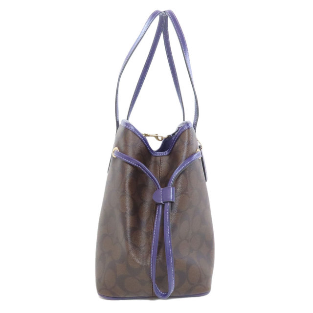 COACH コーチ F57842 シグネチャー トートバッグ PVC レディース 