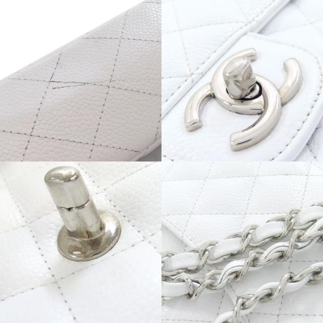 CHANEL シャネル チェーンショルダー マトラッセ シルバー金具