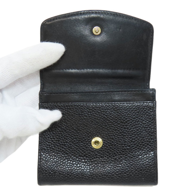 CHANEL シャネル ココマーク ゴールド金具 コインケース キャビア 