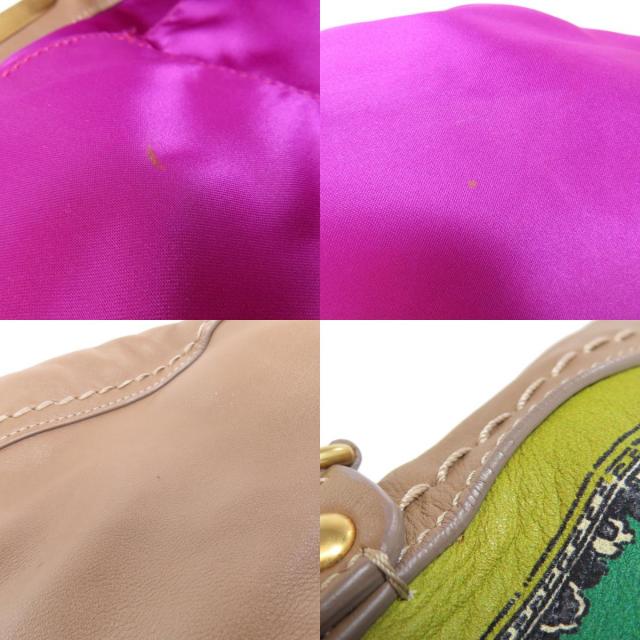 美品✨エトロ マルゴット　2way ペイズリー柄 オールレザーショルダーバッグ ETRO マルゴット 型押しレザー ショルダーバッグ ペイズリー