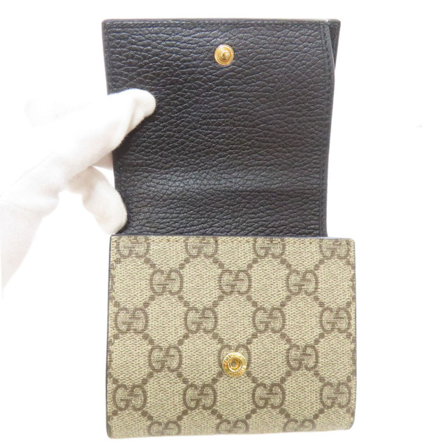 GUCCI グッチ 598587 ダブルG バイカラー ミディアム ウォレット 二  