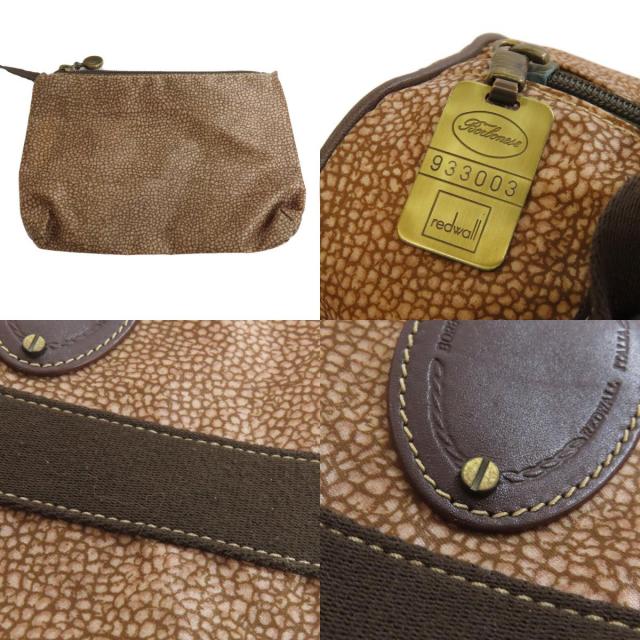 BORBONESE ボルボネーゼ ウズラ柄 2WAY ハンドバッグ ナイロン素材  