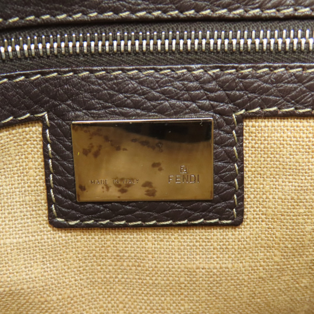 FENDI フェンディ セレリア ミニリンダ ズッカ柄 ハンドバッグ