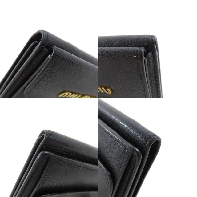 美品 現行✨ミュウミュウ 三つ折り マトラッセ RFID搭載 きつく 