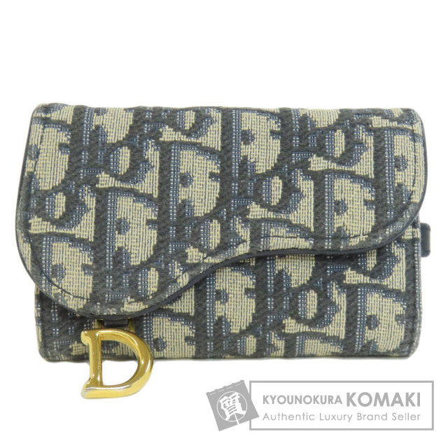 CHRISTIAN DIOR クリスチャンディオール サドル トロッター柄 キー  