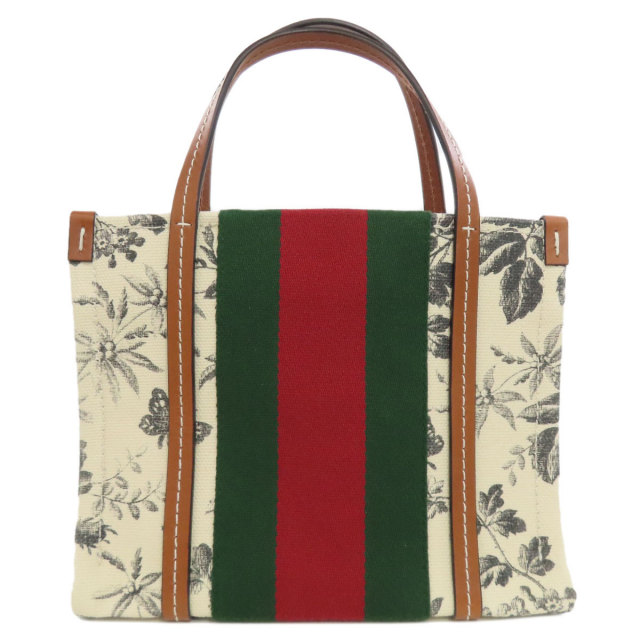 GUCCI グッチ 727735 インターロッキングG 花柄 2WAY トートバッグ 