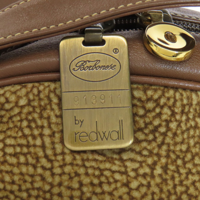 ボルボネーゼ BORBONESE うずら柄 クラッチバッグ セカンドバッグ  