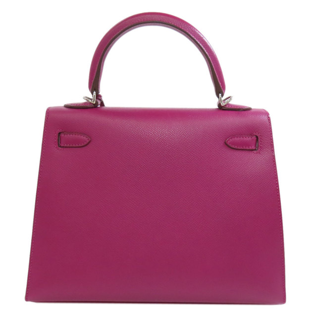 HERMES エルメス ケリー25 シルバー金具 ハンドバッグ エプソン レディース 