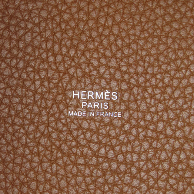 エルメス ハンドバッグ ピコタンロックMM ゴールド シルバー金具