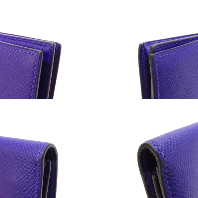 HERMES エルメス ベアンスフレ ブルーエレクトリック シルバー金具 長  