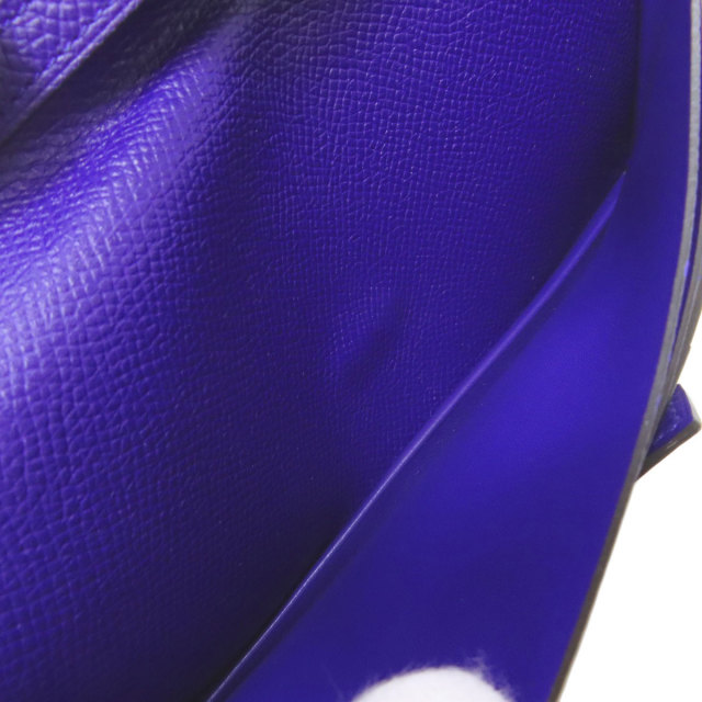 HERMES エルメス ベアンスフレ ブルーエレクトリック シルバー金具 長  