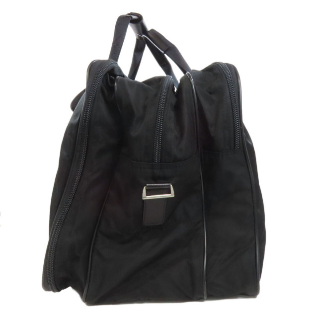 PRADA プラダ V58 ロゴ金具 2WAY ボストンバッグ ナイロン素材 レディース
