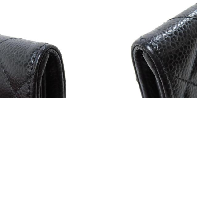 CHANEL ココマーク 長財布（小銭入れあり） キャビアスキン レディース