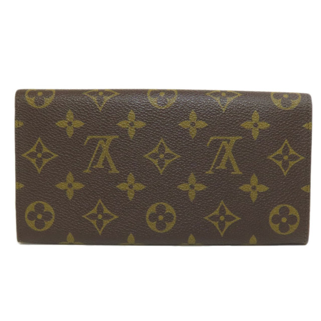 LOUIS VUITTON 三つ折り財布 ピンク/ブラウン ポルトフォイユ•ゾエ 
