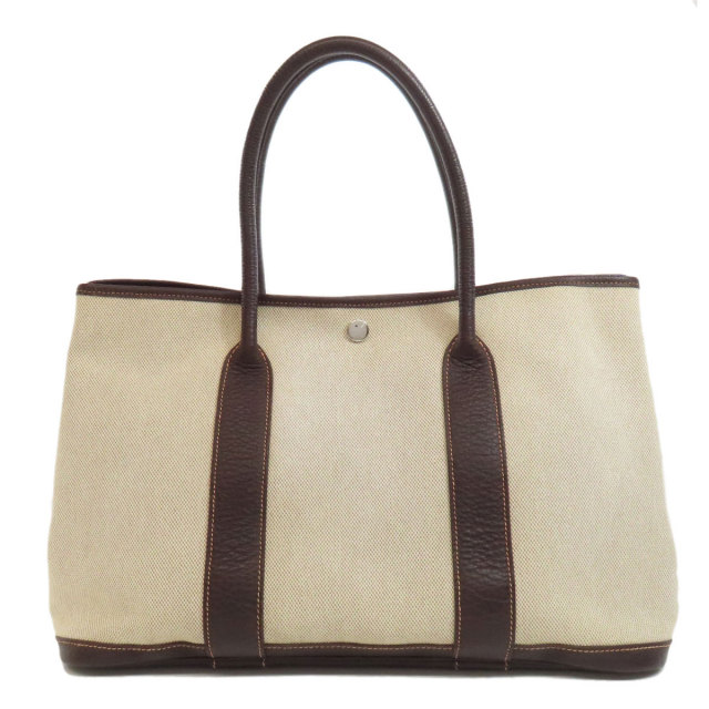 HERMES エルメス ガーデンパーティPM シルバー金具 トートバッグ 