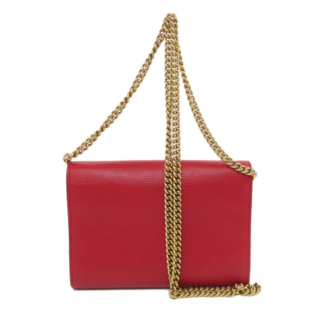 GUCCI グッチ 401232 GGマーモント チェーンウォレット 長財布（小銭  
