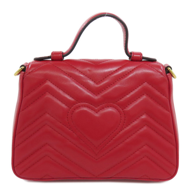 GUCCI グッチ 547260 GGマーモント ミニ トップハンドルバッグ  