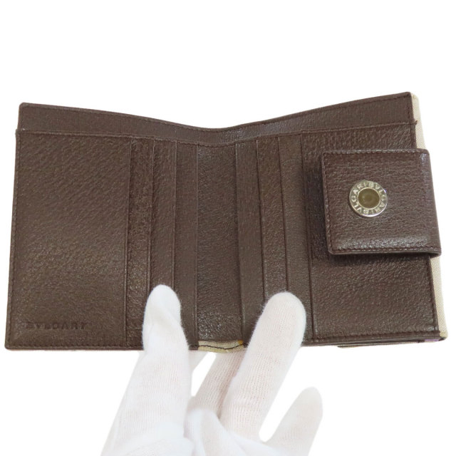 BVLGARI ブルガリ ロゴマニア ブルガリブルガリ 二つ折り財布（小銭  