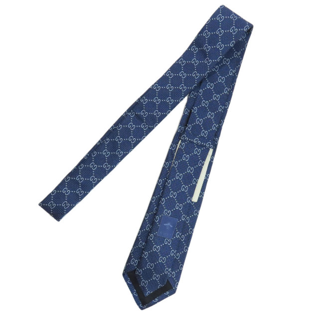 GUCCI グッチ 408865 GG柄 ネクタイ シルク メンズ