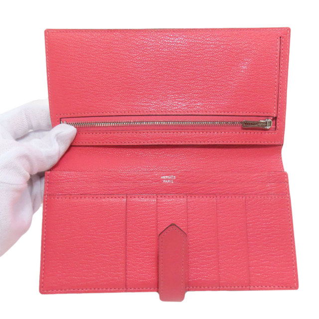 HERMES エルメス ベアンスフレ ローズリップスティック シルバー金具 