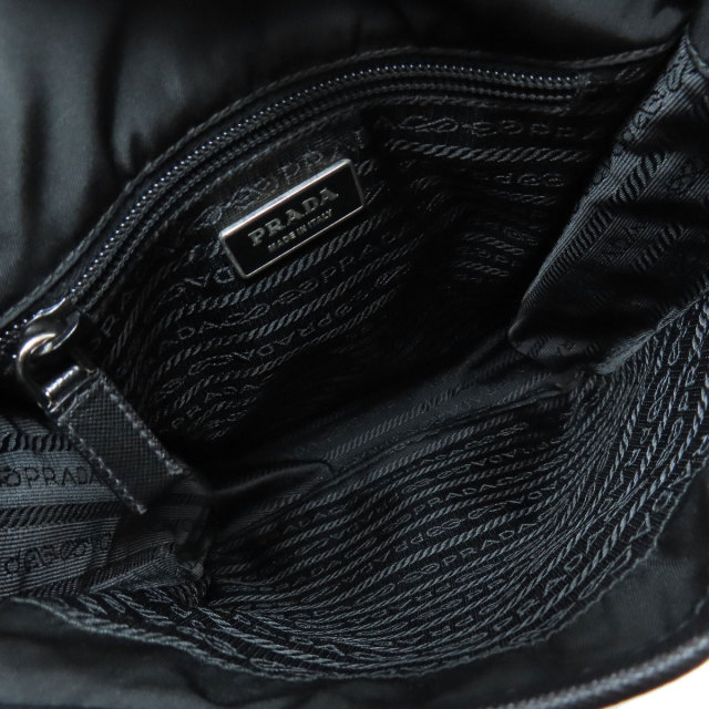 PRADA プラダ ロゴ ショルダーバッグ ナイロン素材 レディース 