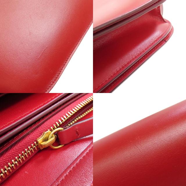 CELINE セリーヌ クラシックボックス ショルダーバッグ レザー