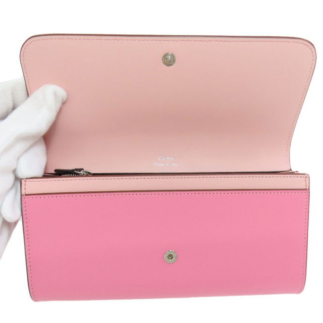 CARTIER カルティエ ドゥーブルC 長財布（小銭入れあり） レザー  