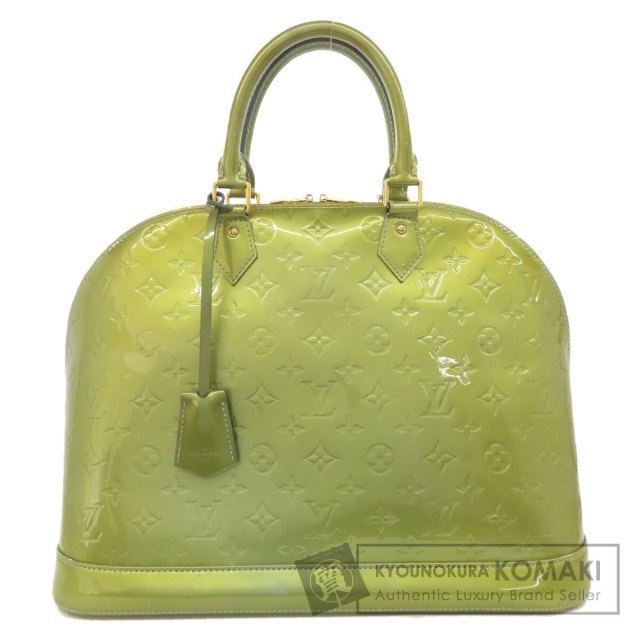 LOUIS VUITTON ルイヴィトン アルマ MM ハンドバッグ ヴェルニ レディース 