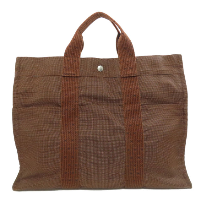 HERMES エルメス エールラインMM トートバッグ キャンバス レディース 