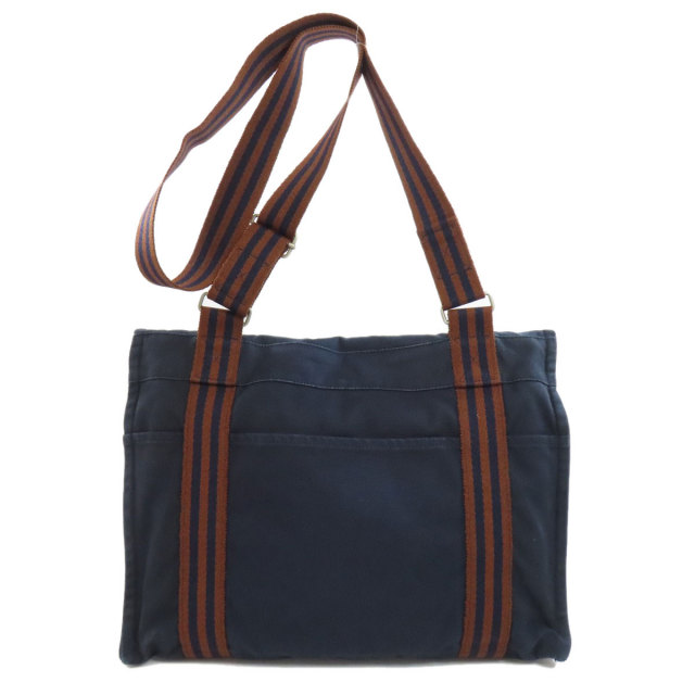 HERMES エルメス フールトゥ バサス MM ショルダーバッグ キャンバス 