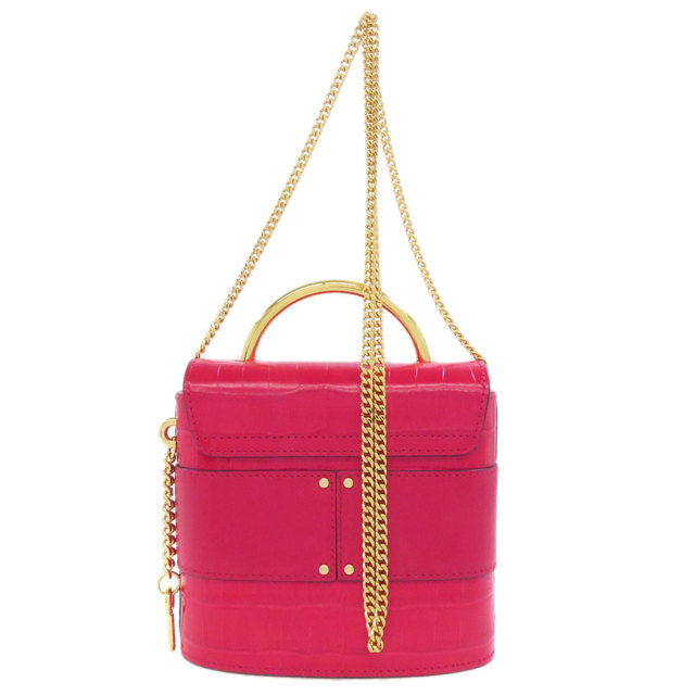 CHLOE クロエ アビーロック 2WAY ハンドバッグ レザー レディース 