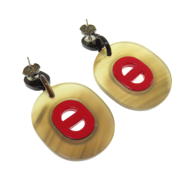 HERMES エルメス フィデリオ ヴィラージュ PM ピアス バッファロー  