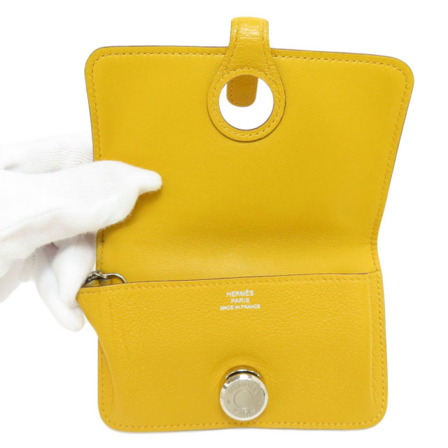 HERMES エルメス ドゴン シルバー金具 コインケース シェーブル  