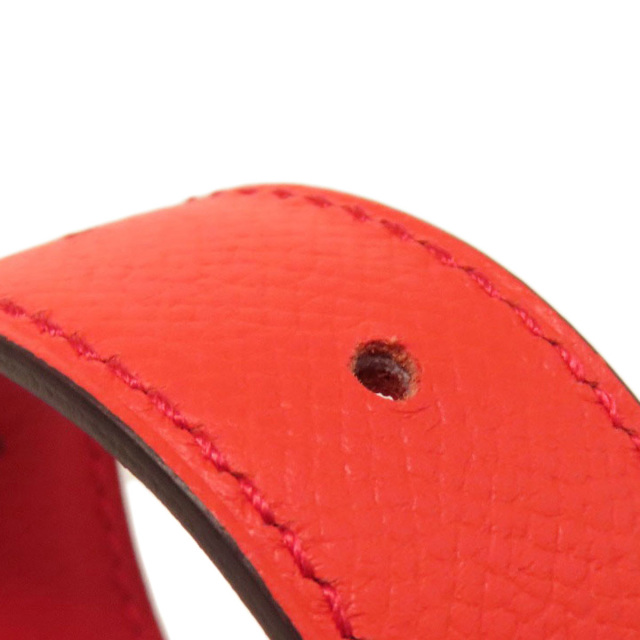 HERMES エルメス リヴァル ヴァーミリオン ローズ SV金具 ベルト  