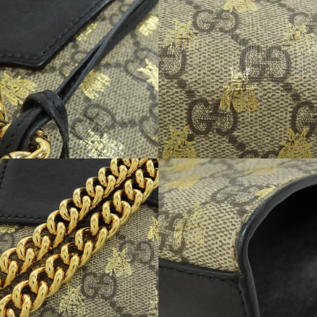 GUCCI グッチ 409487 チェーンショルダー パドロック GGスプリーム  