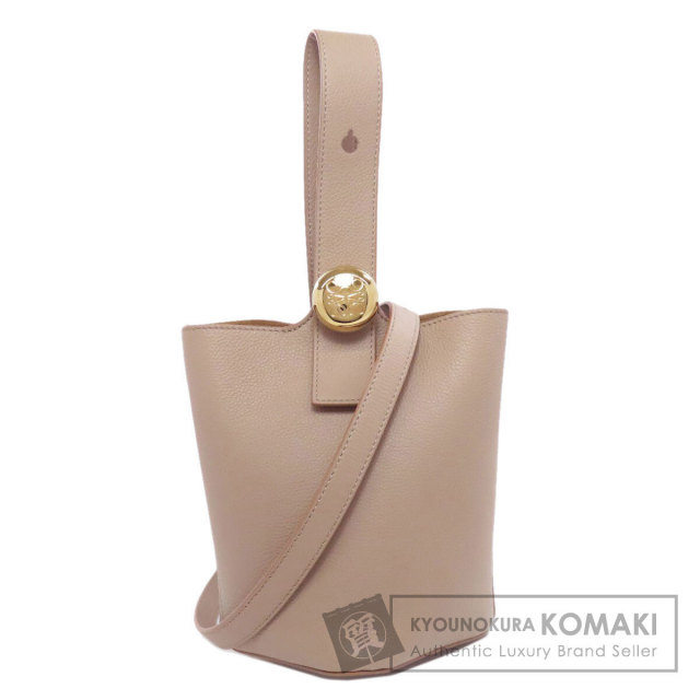 LOEWE ロエベ ペブル バケットバッグ ミニ 2WAY ハンドバッグ