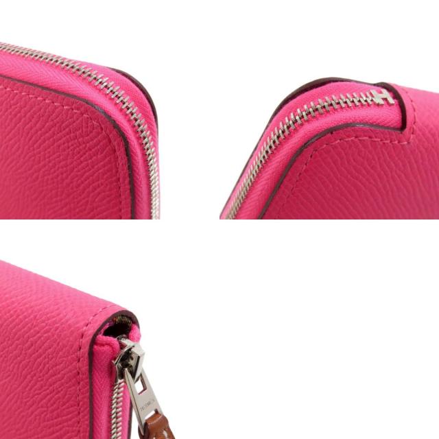 HERMES エルメス アザップシルクイン ロング シルバー金具 長財布  