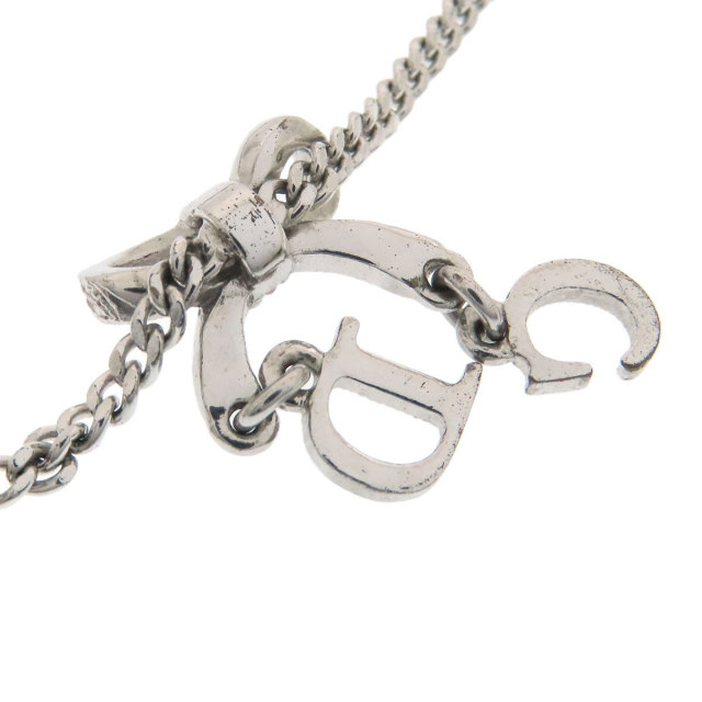 CHRISTIAN DIOR クリスチャンディオール リボン ブレスレット 金属製