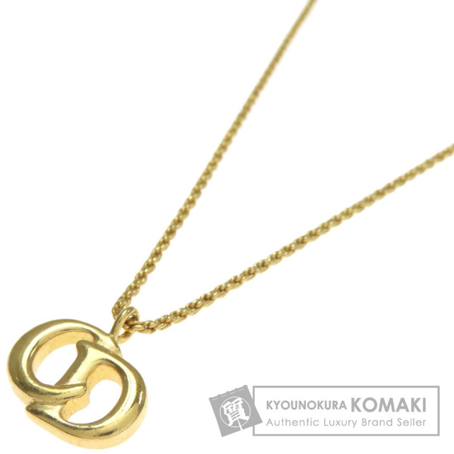 Christian Dior クリスチャンディオール ロゴモチーフ ネックレス CHRISTIAN DIOR クリスチャンディオール ロゴモチーフ