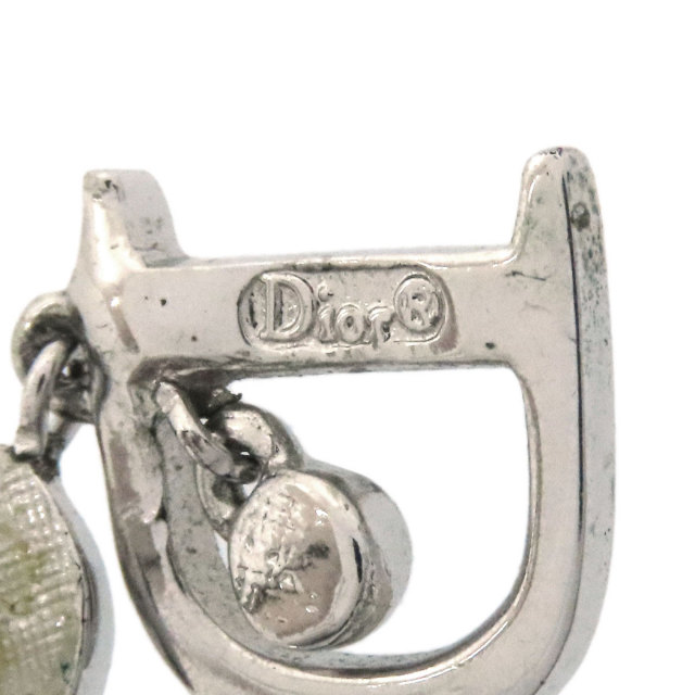 CHRISTIAN DIOR クリスチャンディオール Dロゴ ピアス 金属製  