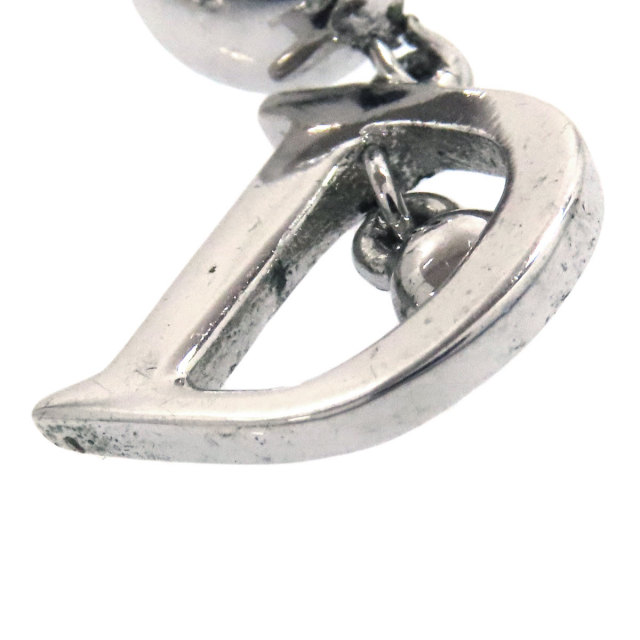 CHRISTIAN DIOR クリスチャンディオール Dロゴ ピアス 金属製  