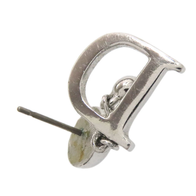 CHRISTIAN DIOR クリスチャンディオール Dロゴ ピアス 金属製  