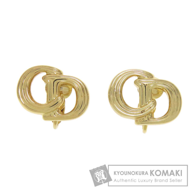 CHRISTIAN DIOR クリスチャンディオール CDロゴ ラインストーン