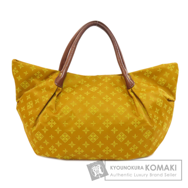 russet ラシット 百合紋章 ハンドバッグ ナイロン素材 レディース  
