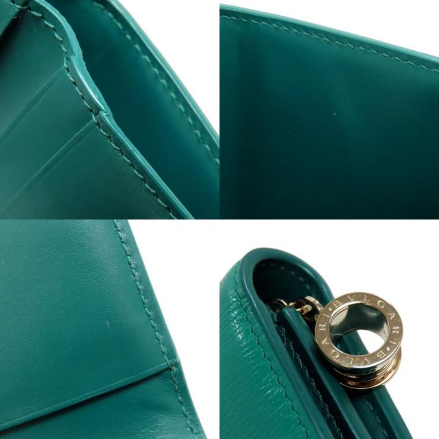 BVLGARI ブルガリ B-zero1 二つ折り財布（小銭入れあり） レザー